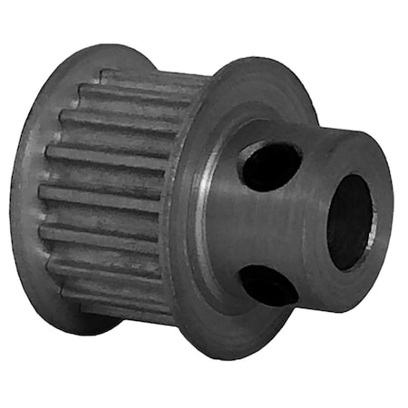 B&B Manufacturing 19-3P09-6FA3, Timing Pulley, Aluminum, Clear Anodized 19-3P09-6FA3